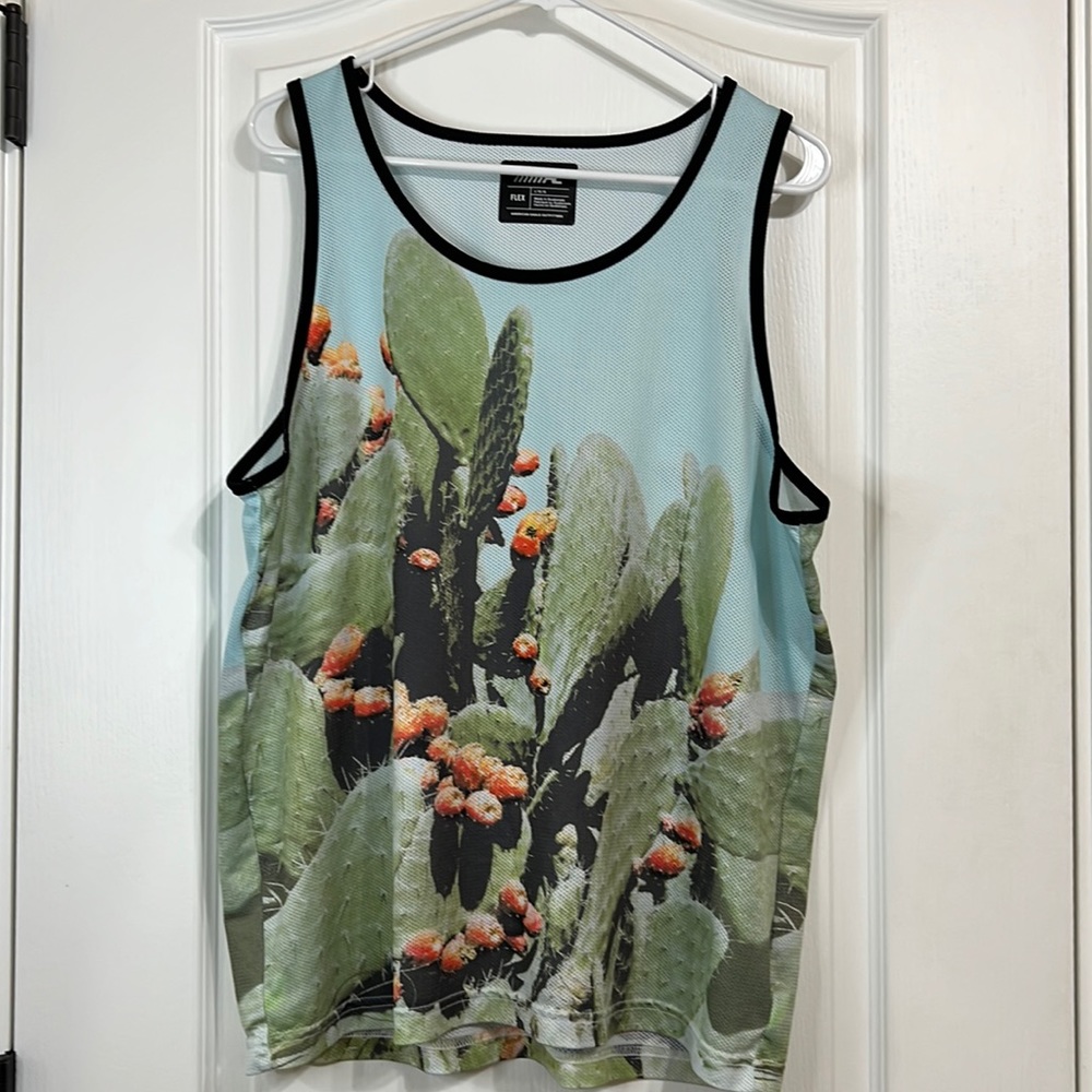 AE Mens Mesh Cactus Tank